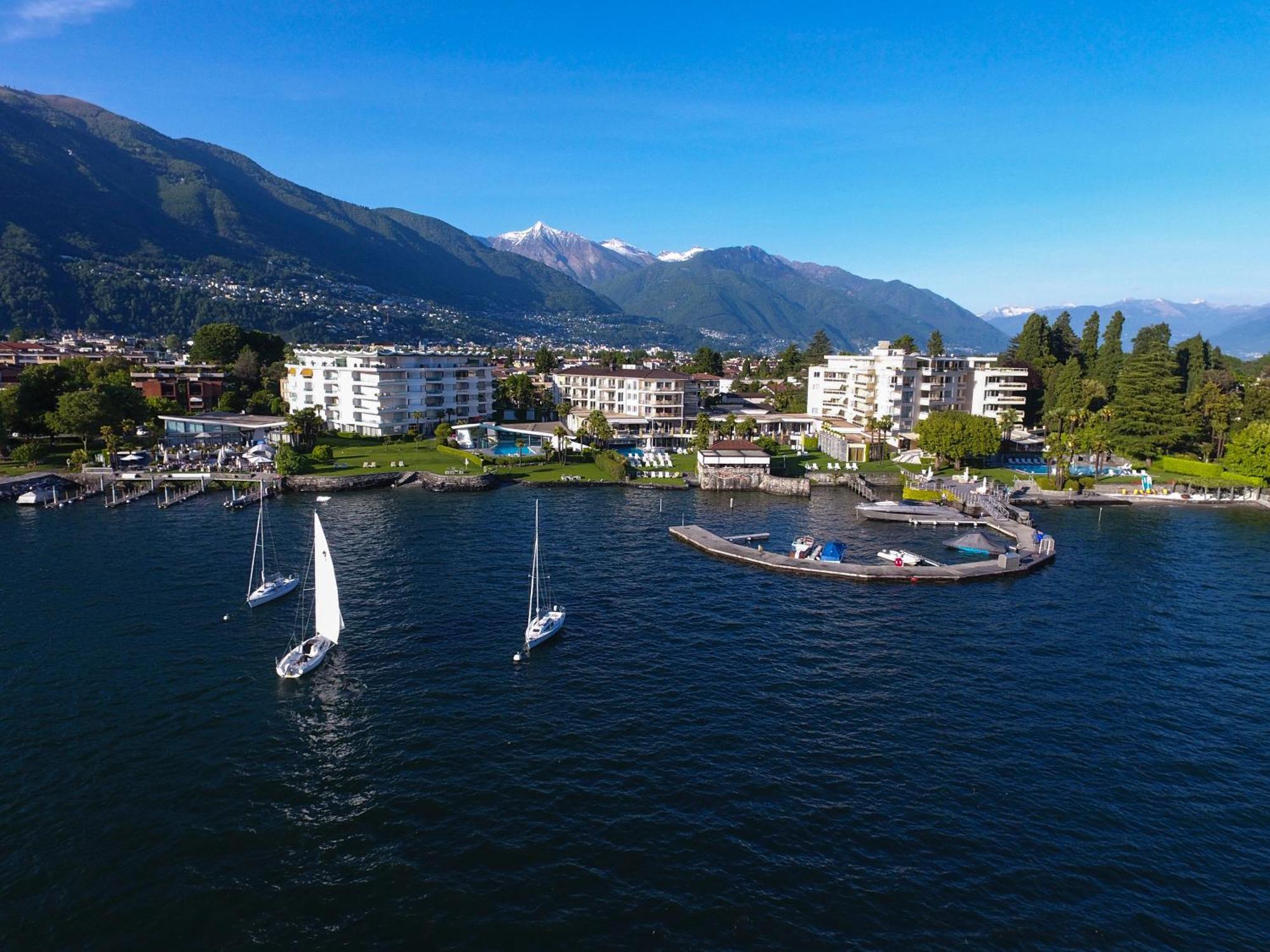 Eden Roc Marina Hotel アスコナ エクステリア 写真